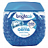 Scent Gems Odor Eliminator, Cool and Clean, Blue, 10 oz Jar, 6/Carton (900228CT)