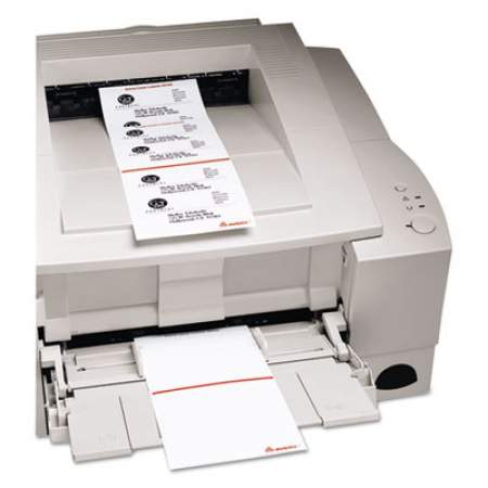 Avery Mini-Sheets Mailing Labels, Inkjet/Laser Printers, 2 x 4, White, 4/Sheet, 25 Sheets/Pack (2163)