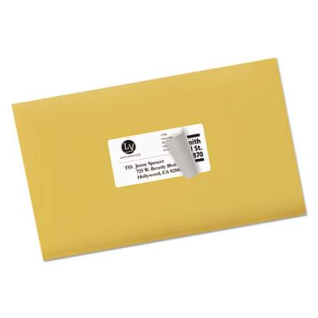 Avery Shipping Labels w/ TrueBlock Technology, Laser Printers, 2 x 4, White, 10/Sheet, 25 Sheets/Pack (5263)