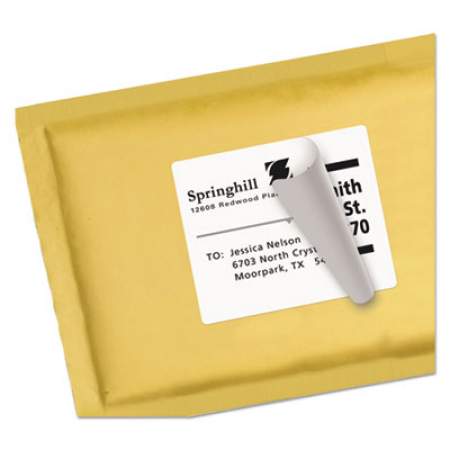 Avery Shipping Labels w/ TrueBlock Technology, Inkjet Printers, 3.33 x 4, White, 6/Sheet, 100 Sheets/Box (8464)