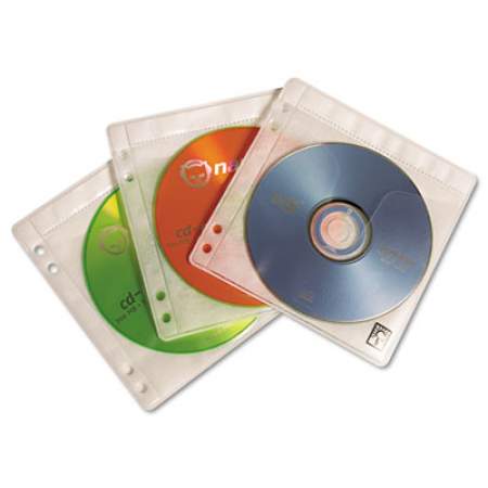 Case Logic Two-Sided ProSleeve II CD/DVD Sleeves, 50 Sleeves (3200083)