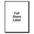 Avery Matte Clear Shipping Labels, Inkjet Printers, 8.5 x 11, Clear, 25/Pack (8665)