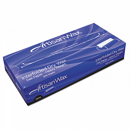Dry Wax Paper, 8 x 10.75, White, 500/Box, 12 Boxes/Carton (012008)