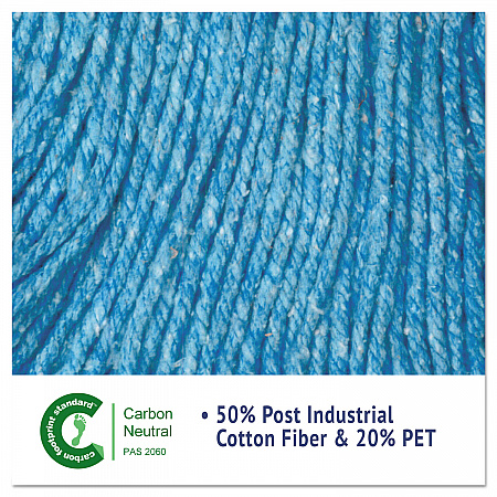 Super Loop Wet Mop Head, Cotton/Synthetic Fiber, 5