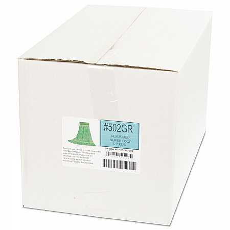 Super Loop Wet Mop Head, Cotton/Synthetic Fiber, 5
