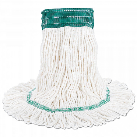Super Loop Wet Mop Head, Cotton/Synthetic Fiber, 5