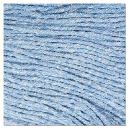 Boardwalk Super Loop Wet Mop Head, Cotton/Synthetic Fiber, 5" Headband, Medium Size, Blue (502BLEA)