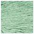 Boardwalk Super Loop Wet Mop Head, Cotton/Synthetic Fiber, 5" Headband, Medium Size, Green, 12/Carton (502GNCT)