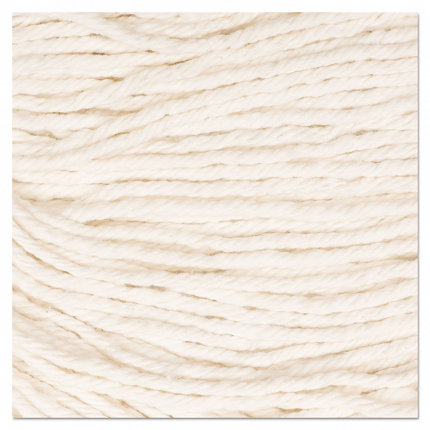 Super Loop Wet Mop Head, Cotton/Synthetic Fiber, 5" Headband, Large Size, White (503WHEA)