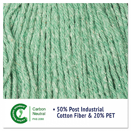 Super Loop Wet Mop Head, Cotton/Synthetic Fiber, 5