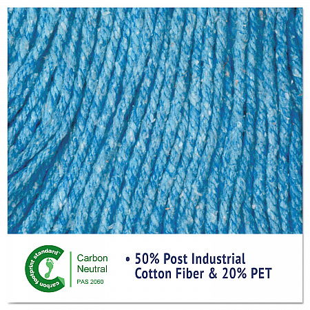 Super Loop Wet Mop Head, Cotton/Synthetic Fiber, 5