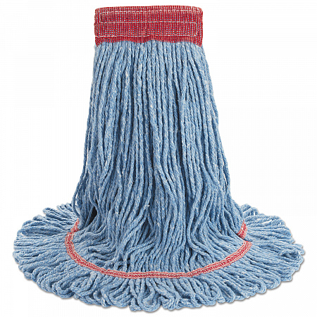 Super Loop Wet Mop Head, Cotton/Synthetic Fiber, 5