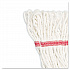 Super Loop Wet Mop Head, Cotton/Synthetic Fiber, 5