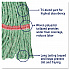 Super Loop Wet Mop Head, Cotton/Synthetic Fiber, 5