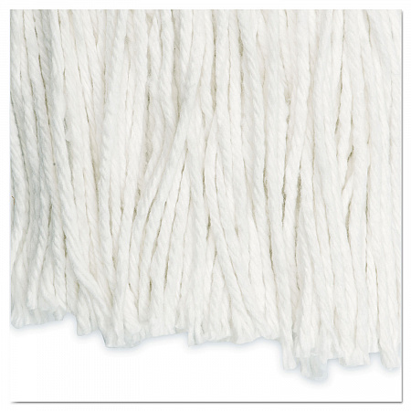 Cut-End Wet Mop Head, Rayon, #24, White (2024REA)
