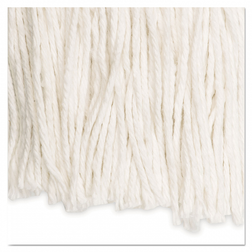 Cut-End Wet Mop Head, Rayon, #20, White, 12/Carton (2020RCT)