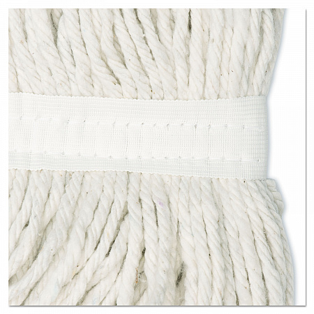 Cut-End Wet Mop Head, Rayon, #24, White (2024REA)