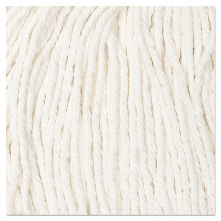 Cut-End Wet Mop Head, Rayon, #24, White, 12/Carton (2024RCT)
