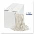Cut-End Wet Mop Head, Cotton, White, #20, 12/Carton (2020CCT)