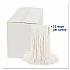 Cut-End Wet Mop Head, Rayon, #20, White, 12/Carton (2020RCT)