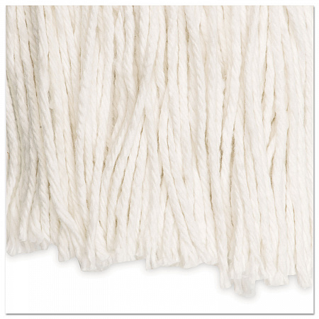 Cut-End Wet Mop Head, Rayon, #20, White (2020REA)