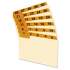 Oxford Manila Index Card Guides with Laminated Tabs, 1/5-Cut Top Tab, 1 to 31, 3 x 5, Manila, 31/Set (03532)