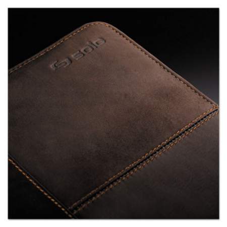 Solo Premiere Leather Universal Tablet Case, Fits Tablets 8.5" up to 11", Espresso (VTA1373)