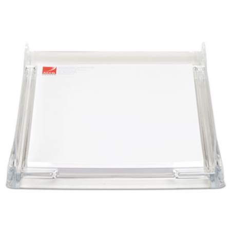 Swingline Stratus Acrylic Document Tray, 1 Section, Letter Size Files, 10.75" x 2.5" x 13.25", Clear (10132)