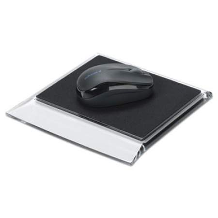 Swingline Stratus Acrylic Mouse Pad, Black/Clear (10140)
