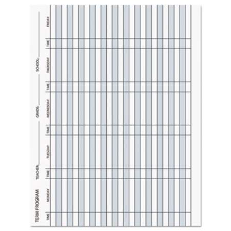 House of Doolittle Recycled Teacher's Planner, Weekly, Two-Page Spread (Seven Classes), 11 x 8.5, Blue Cover (50907)