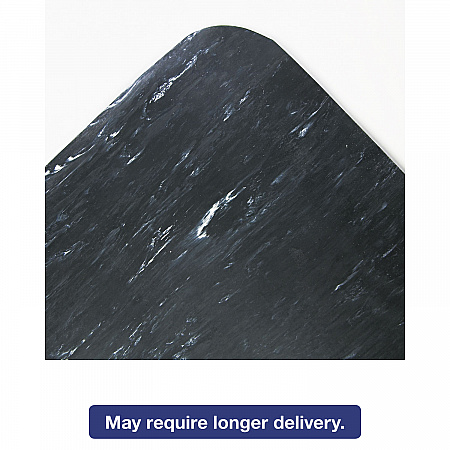 Cushion-Step Surface Mat, Rectangular, Black Cushion Step Surface, 36