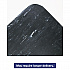 Cushion-Step Surface Mat, Rectangular, Black Cushion Step Surface, 36