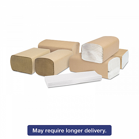 Select Folded Paper Towels, Multifold, 1-Ply, 9.13 x 9.5, White, 250/Pack, 16 Packs/Carton (H170)