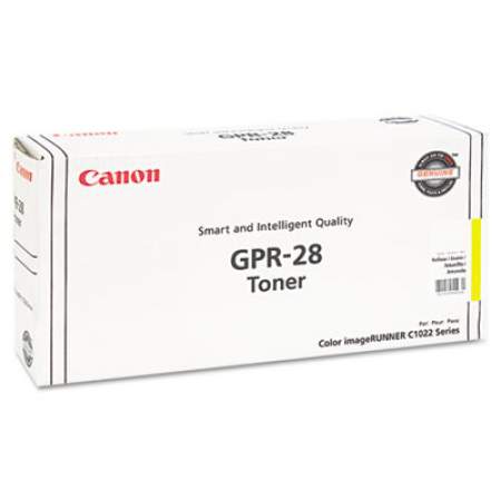 Canon 1657B004AA (GPR-28) Toner, 6,000 Page-Yield, Yellow