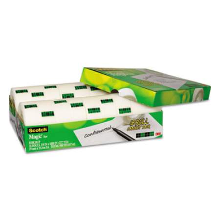 Scotch Magic Tape Cabinet Pack, 1" Core, 0.75" x 83.33 ft, Clear, 18/Pack (810K18CP)