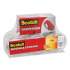 Scotch Storage Tape with DP300 Dispenser, 3" Core, 1.88" x 54.6 yds, Clear, 6/Pack (36506DP3)