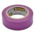 Scotch Expressions Washi Tape, 1.25" Core, 0.59" x 32.75 ft, Purple (C314PUR)