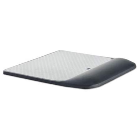 3M Mouse Pad w/Precise Mousing Surface w/Gel Wrist Rest, 8 1/2x 9x 3/4, Solid Color (MW85B)