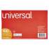 Universal Unruled Index Cards, 5 x 8, White, 100/Pack (47240)