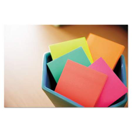Post-it Notes Original Pads in Cape Town Colors, 3 x 3, 100-Sheet, 5/Pack (6545PK)
