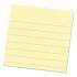Post-it Notes Original Pads in Canary Yellow, 3 x 3, Lined, 100-Sheet, 6/Pack (6306PK)