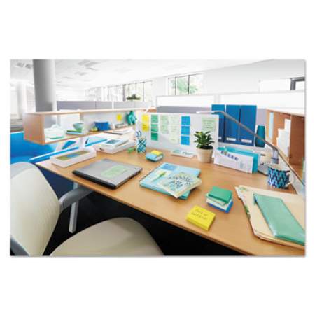 Post-it Pop-up Notes Super Sticky Pop-up Recycled Notes in Bora Bora Colors, 3 x 3, 90-Sheet, 10/Pack (R33010SST)