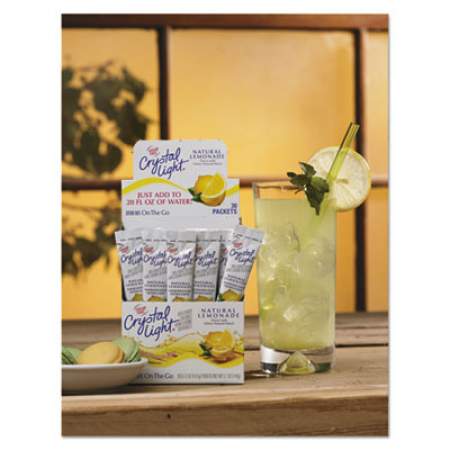 Crystal Light Flavored Drink Mix, Lemonade, 30 .17oz Packets/Box (79600)