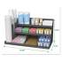 Mind Reader Extra Large Coffee Condiment and Accessory Organizer,24 x 11 4/5 x 12 1/2, Black (COMORG02BLK)
