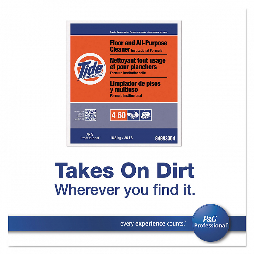 Floor and All-Purpose Cleaner, Unscented, 36 lb Box (02364)