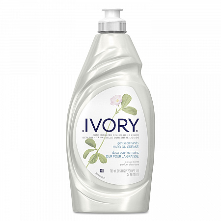 Dish Detergent, Classic Scent, 24 oz Bottle, 10/Carton (25574)