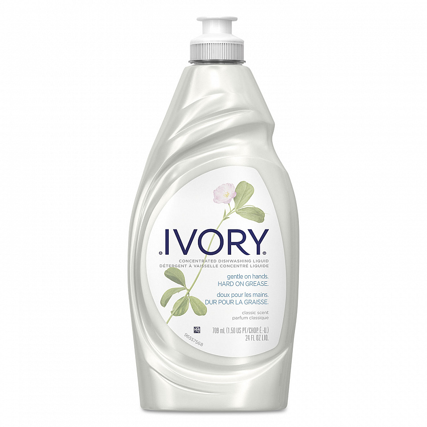 Dish Detergent, Classic Scent, 24 oz Bottle, 10/Carton (25574)