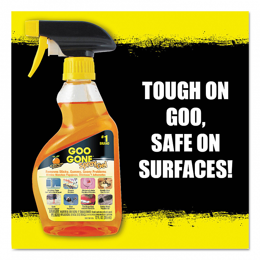 Spray Gel Cleaner, Citrus Scent, 12 oz Spray Bottle (2096EA)