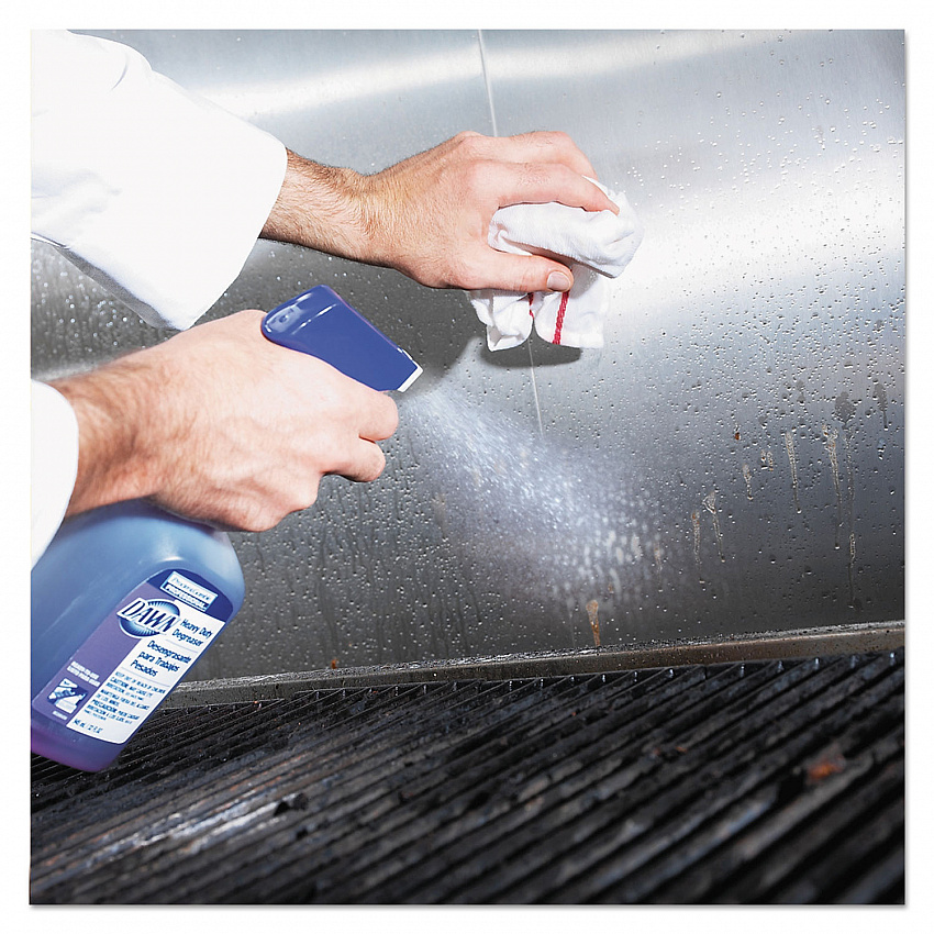 Heavy Duty Degreaser Spray, 32 oz Bottles, 6 Bottles and 2 Trigger Sprayers/Carton (04854)