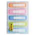 Post-it Flags Arrow 1/2" Page Flags, Five Assorted Bright Colors, 100/Pack (684SHNOTE)